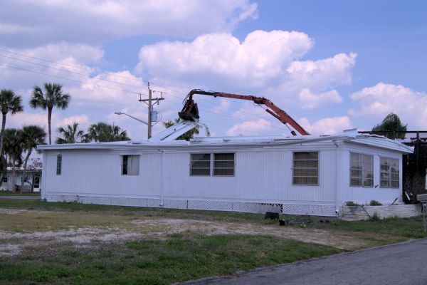 Mobile Home Demolition in Modesto