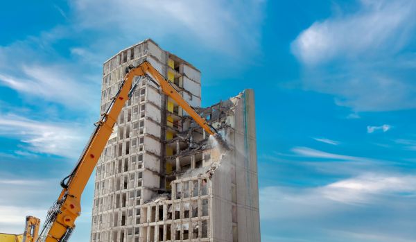 Commercial Building Removal in Modesto