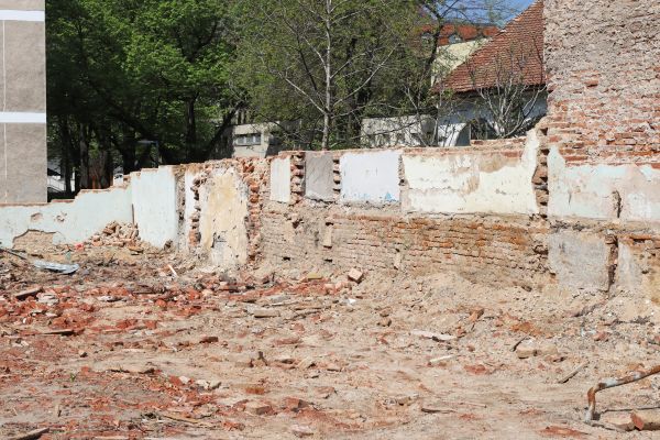 Brick Wall Demolition in Modesto