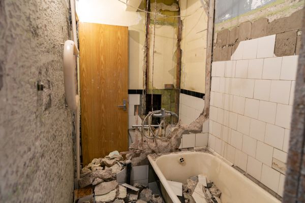 Shower Tile Demolition in Modesto